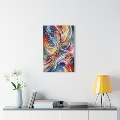 Interconnectivity Tachism Dynamics Acrylic Prints (French Cleat Hanging) - ATUH.ART