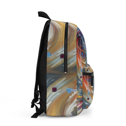 Interconnectivity Tachism Dynamics Backpack - ATUH.ART