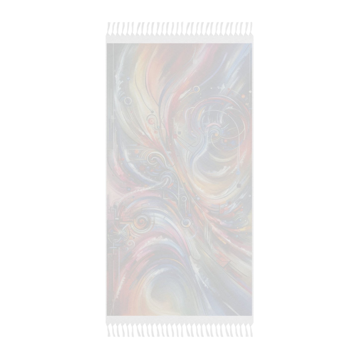 Interconnectivity Tachism Dynamics Boho Beach Cloth - ATUH.ART