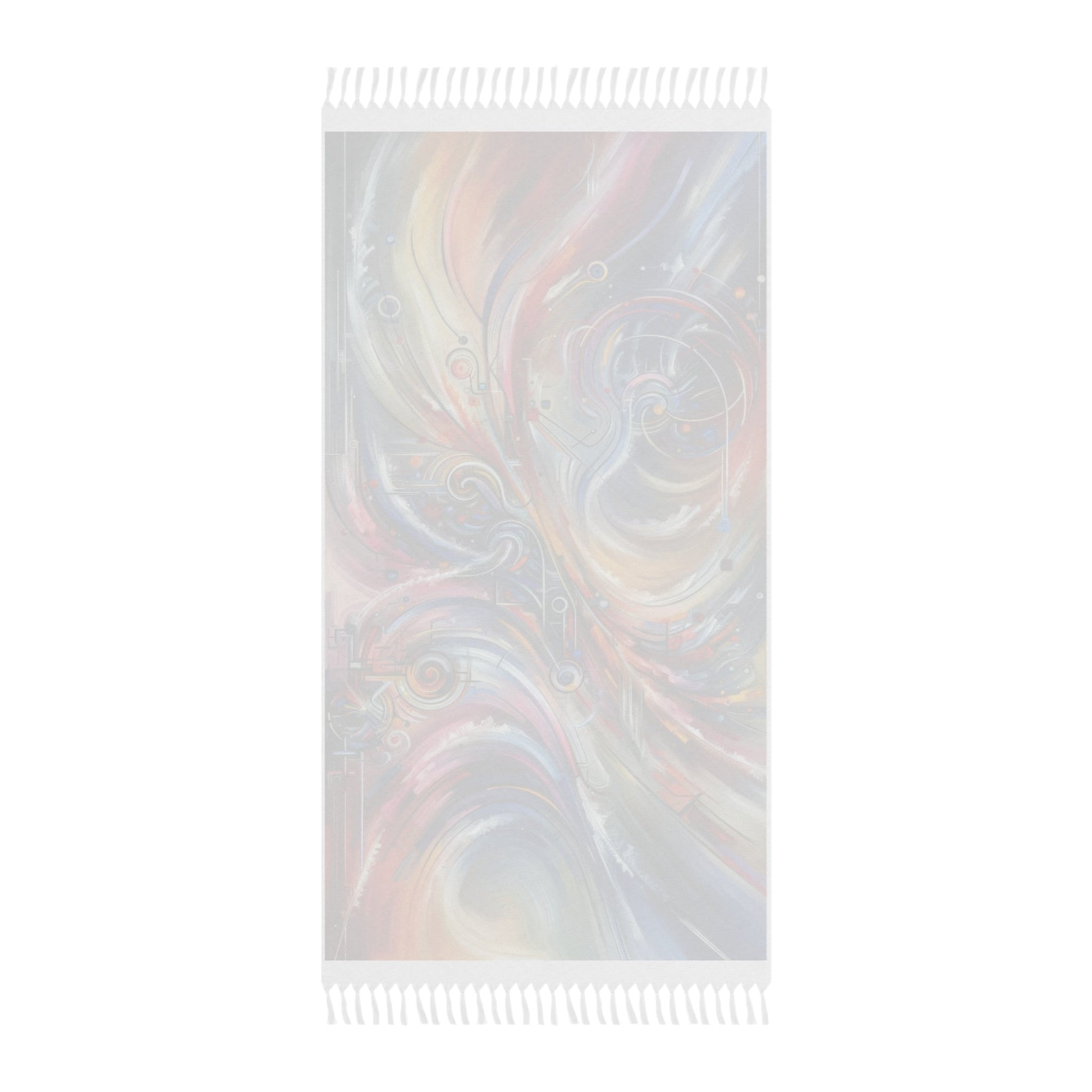 Interconnectivity Tachism Dynamics Boho Beach Cloth - ATUH.ART