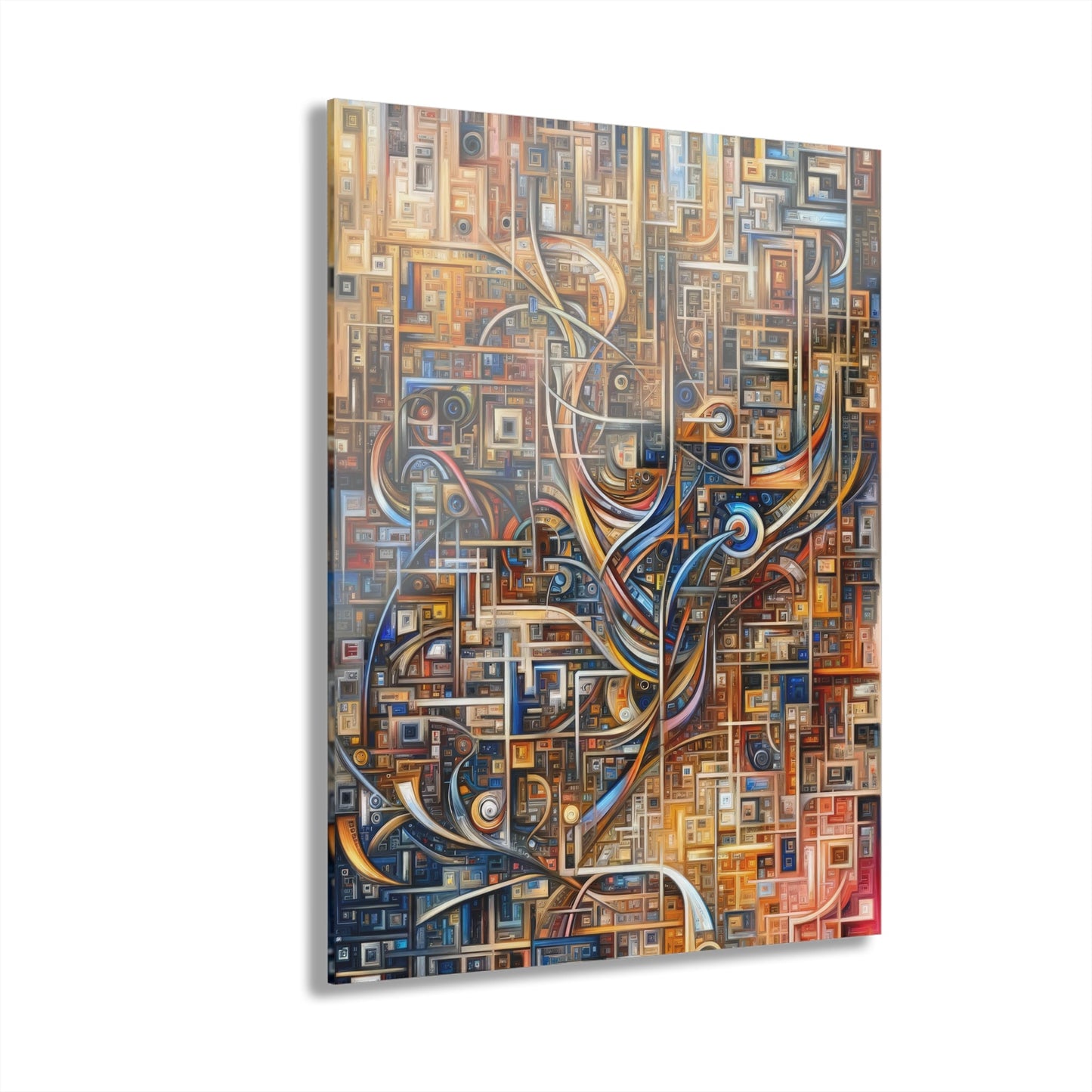 Intricate Life Tapestry Acrylic Prints (French Cleat Hanging) - ATUH.ART