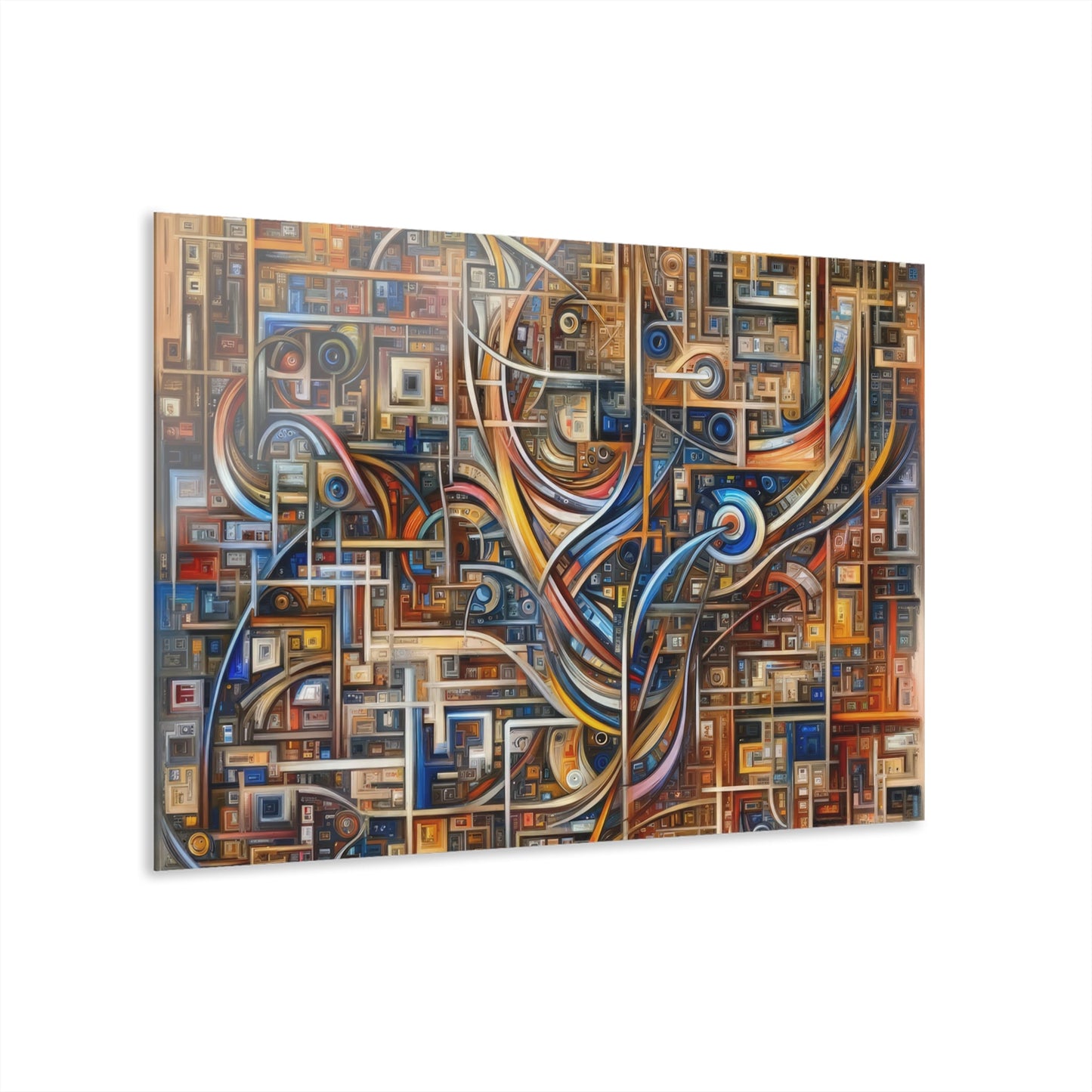 Intricate Life Tapestry Acrylic Prints (French Cleat Hanging) - ATUH.ART