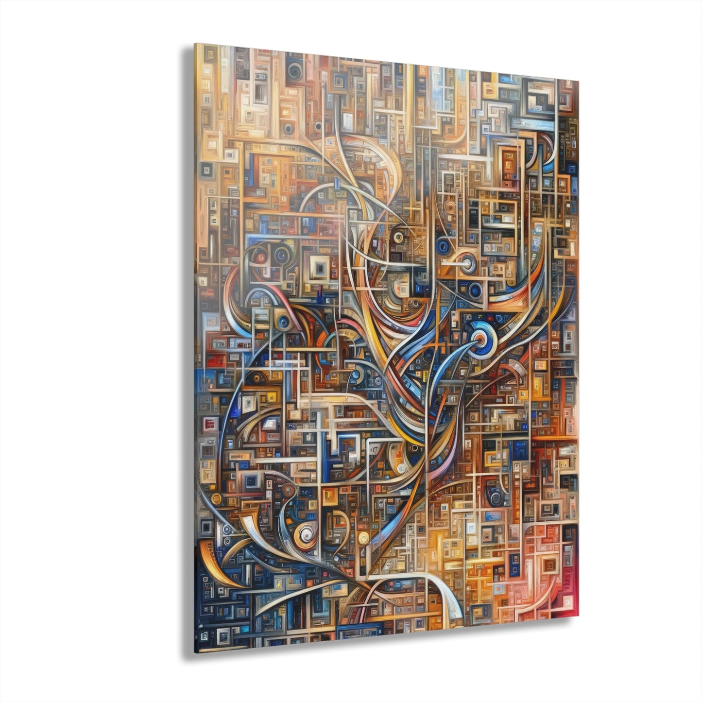Intricate Life Tapestry Acrylic Prints (French Cleat Hanging) - ATUH.ART