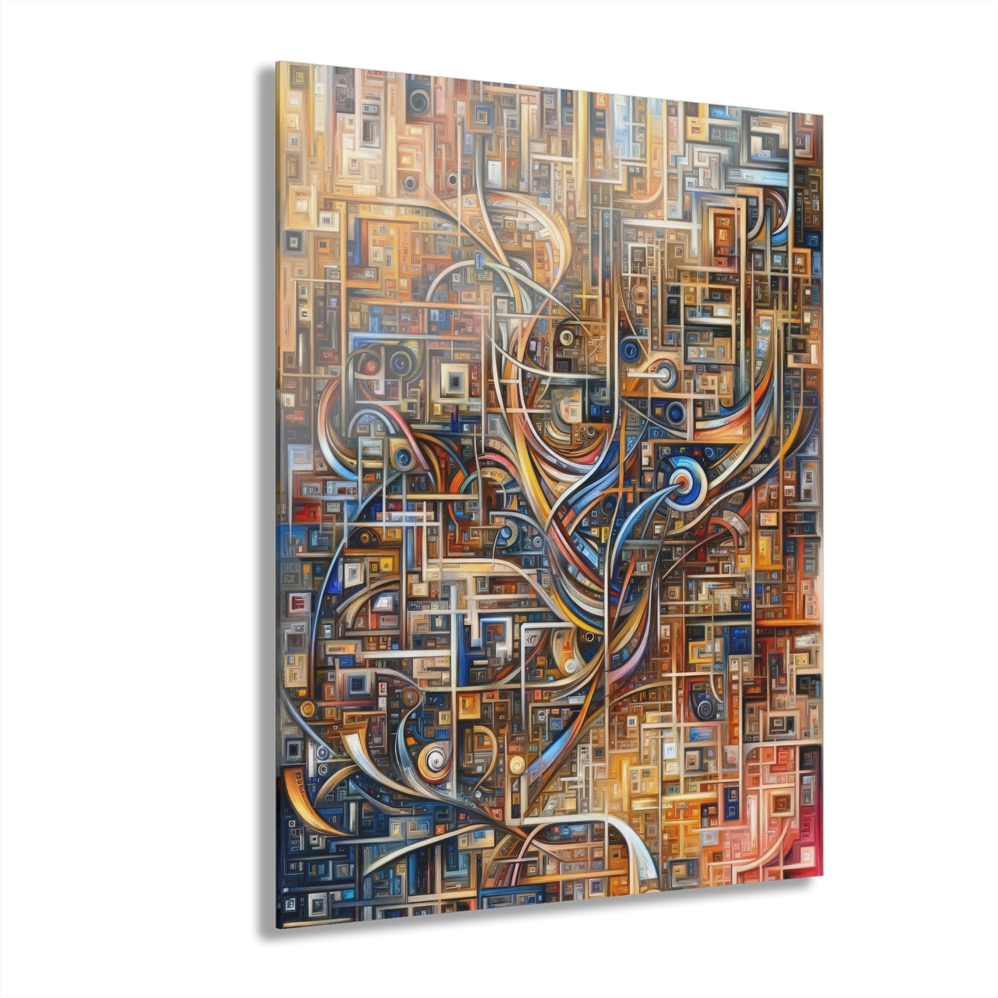 Intricate Life Tapestry Acrylic Prints (French Cleat Hanging) - ATUH.ART