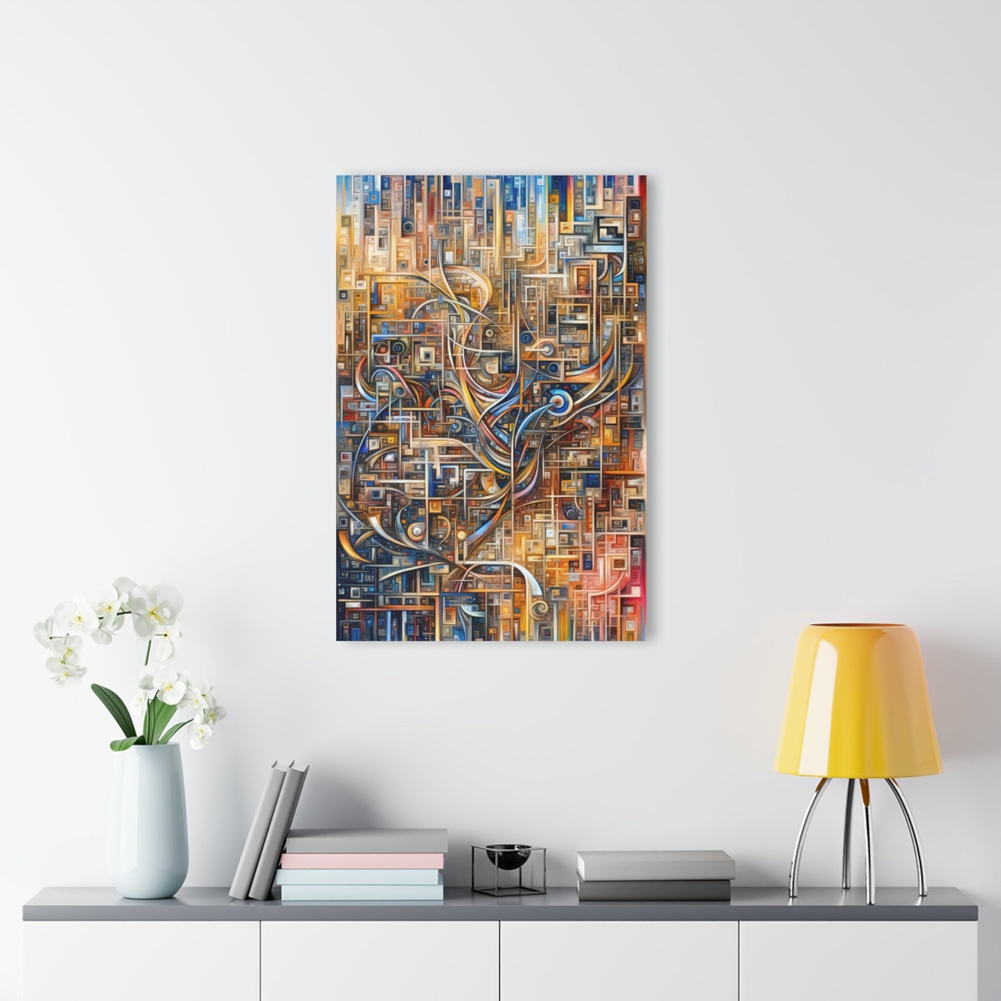 Intricate Life Tapestry Acrylic Prints (French Cleat Hanging) - ATUH.ART