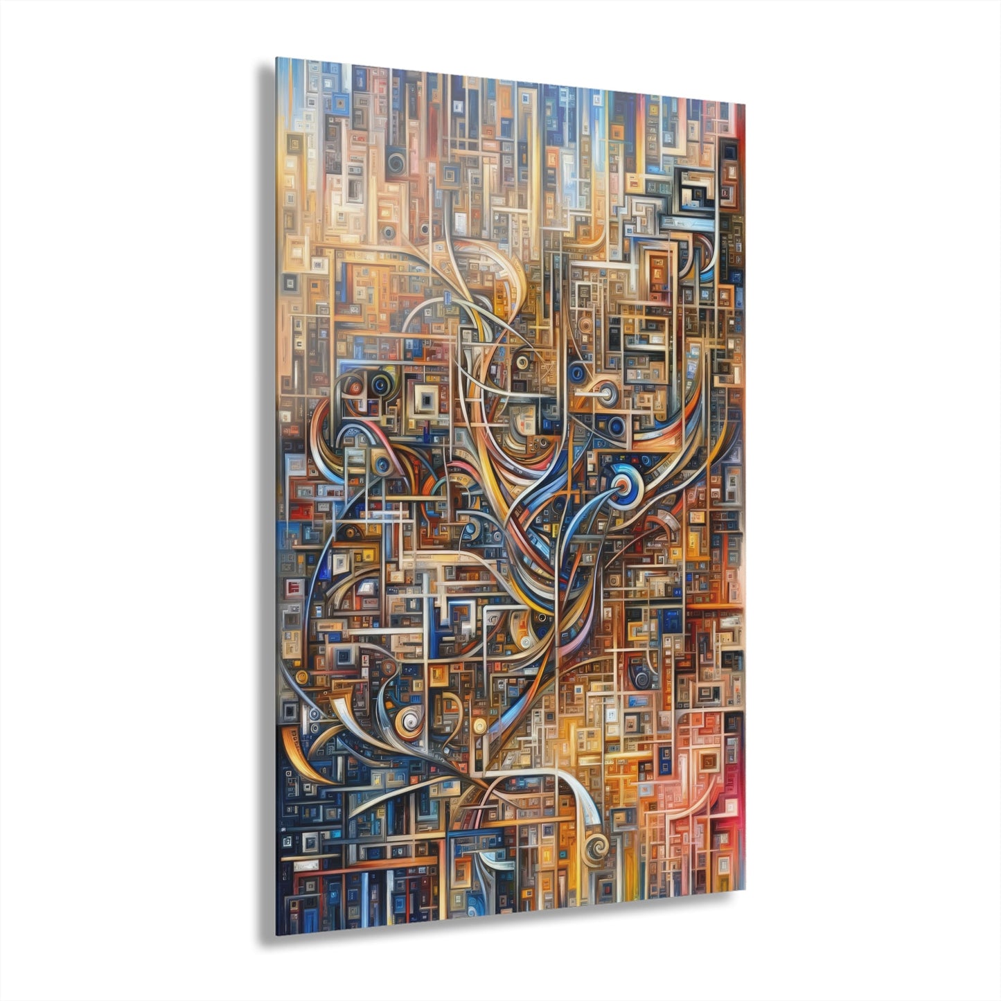 Intricate Life Tapestry Acrylic Prints (French Cleat Hanging) - ATUH.ART