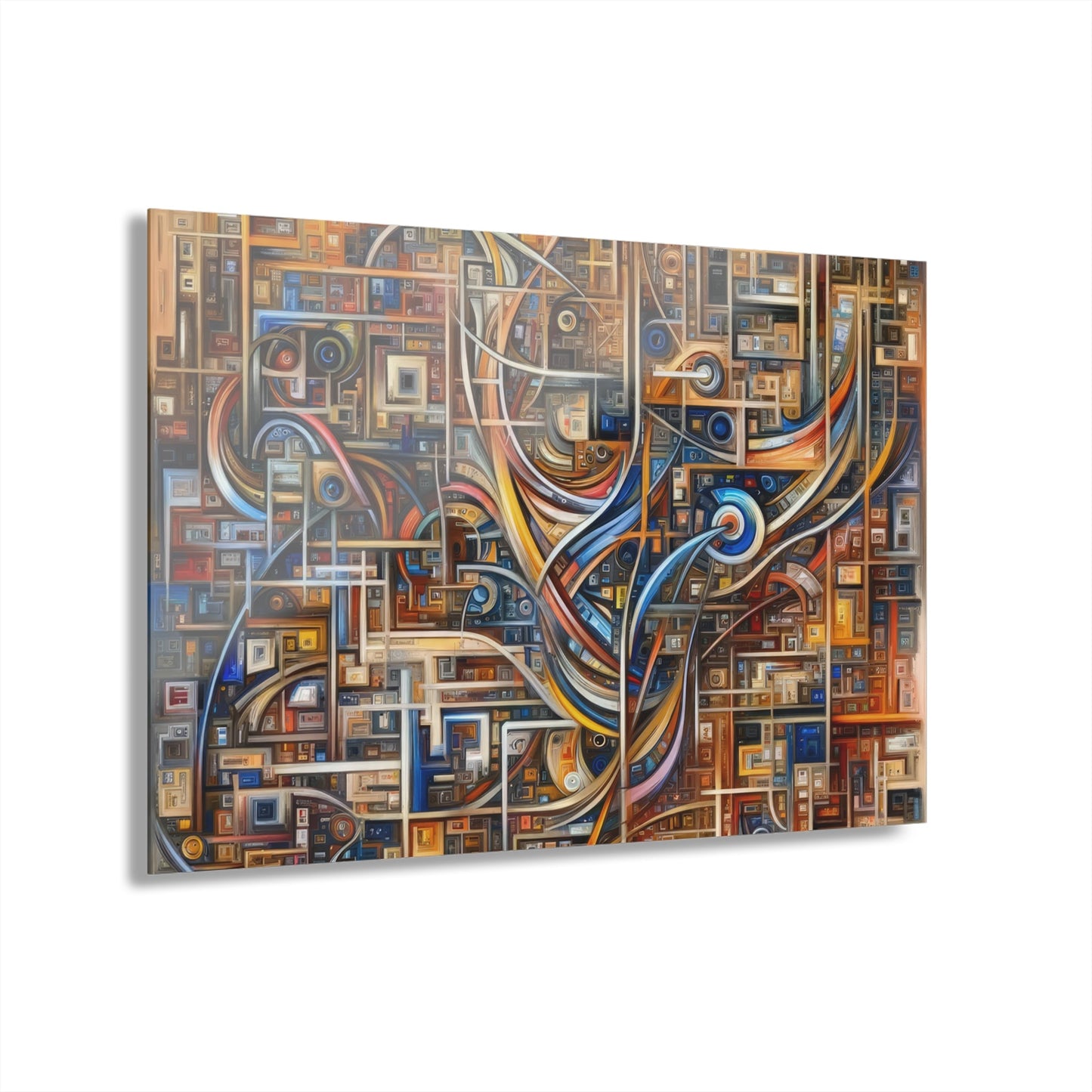 Intricate Life Tapestry Acrylic Prints (French Cleat Hanging) - ATUH.ART