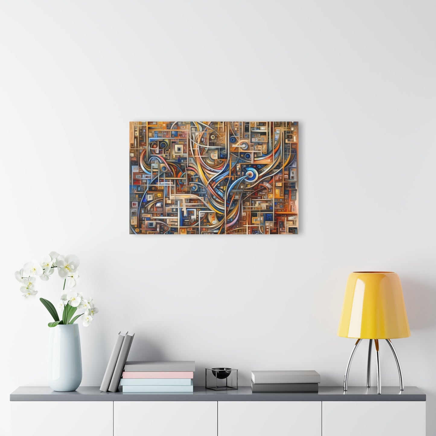 Intricate Life Tapestry Acrylic Prints (French Cleat Hanging) - ATUH.ART