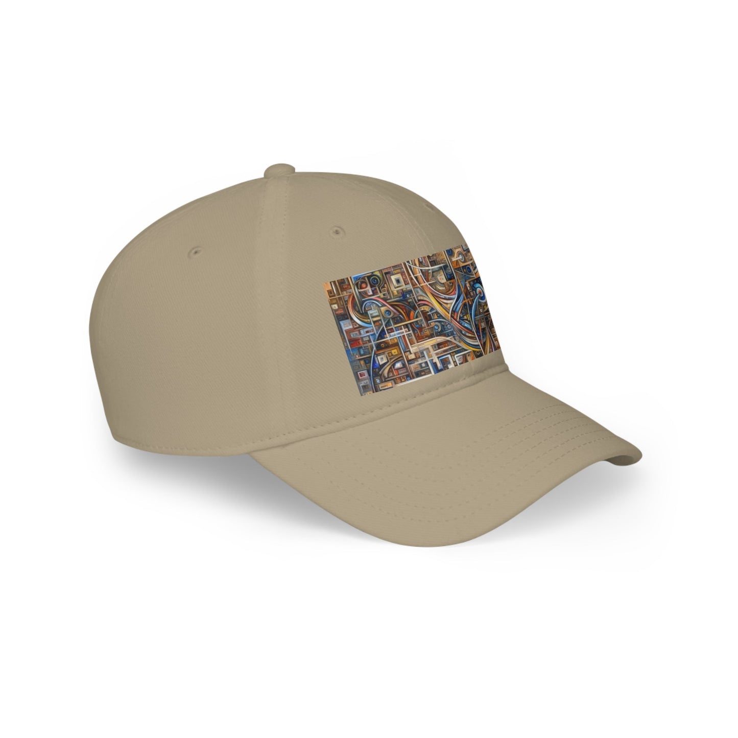 Intricate Life Tapestry Low Profile Baseball Cap - ATUH.ART