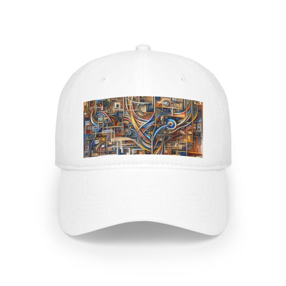 Intricate Life Tapestry Low Profile Baseball Cap - ATUH.ART