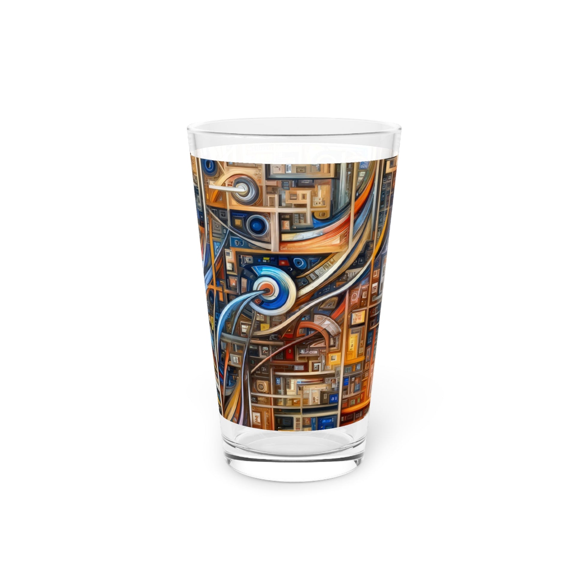 Intricate Life Tapestry Pint Glass, 16oz - ATUH.ART