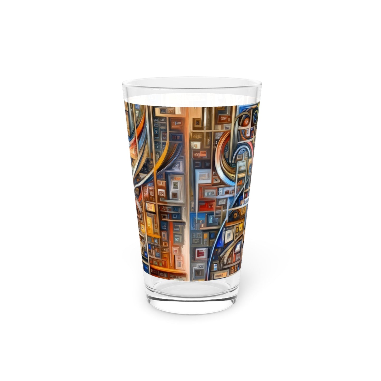 Intricate Life Tapestry Pint Glass, 16oz - ATUH.ART