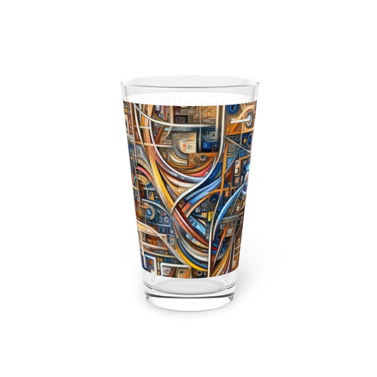 Intricate Life Tapestry Pint Glass, 16oz - ATUH.ART