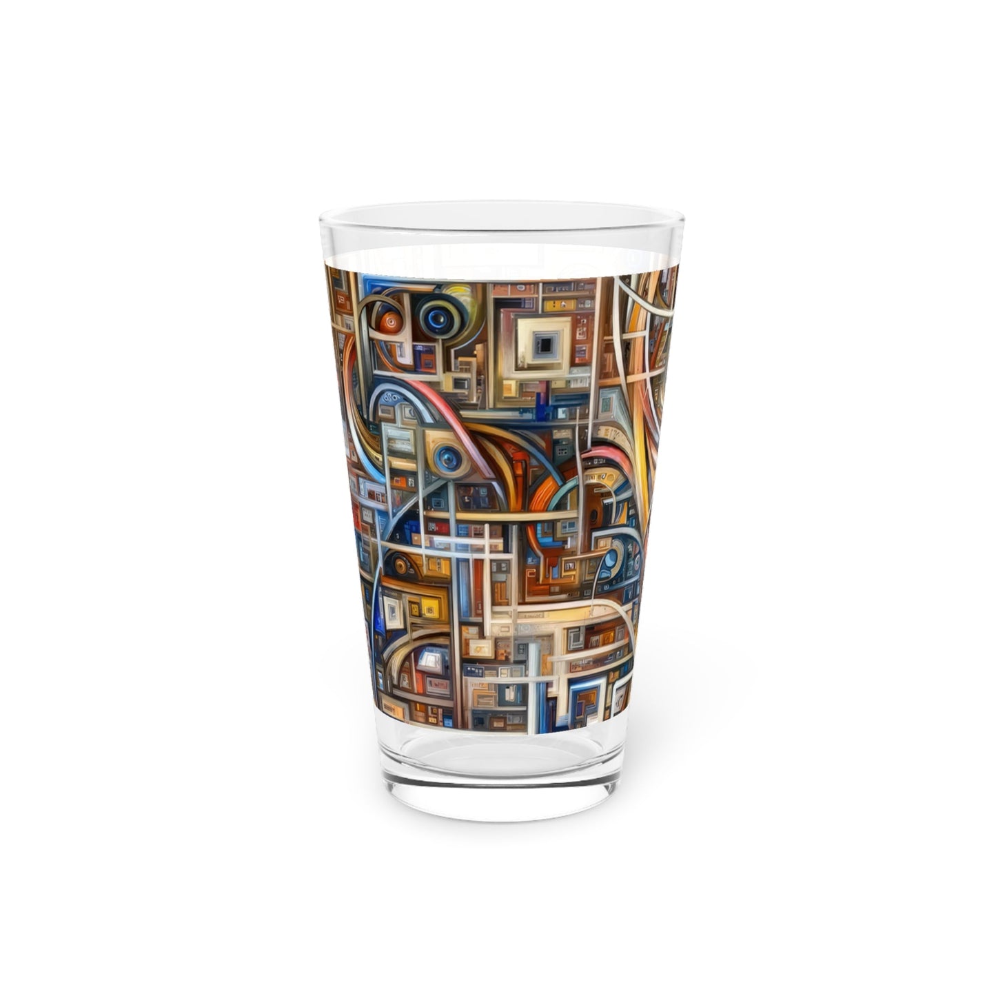 Intricate Life Tapestry Pint Glass, 16oz - ATUH.ART