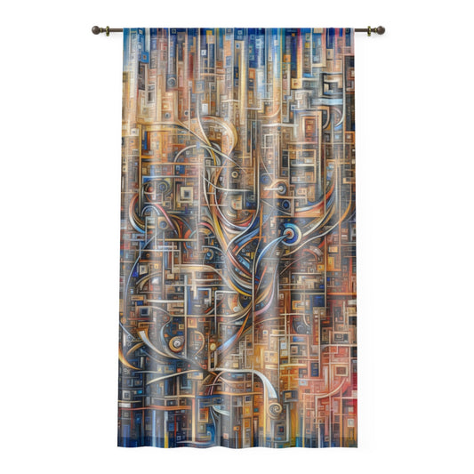 Intricate Life Tapestry Window Curtain - ATUH.ART