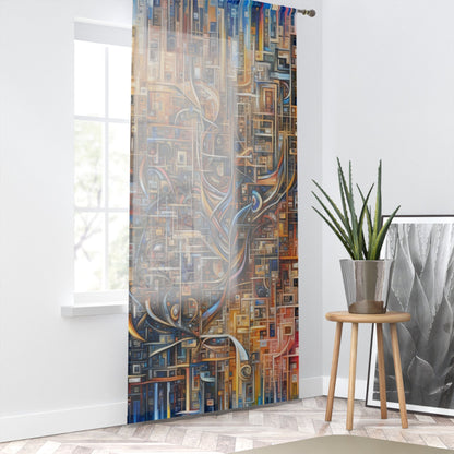 Intricate Life Tapestry Window Curtain - ATUH.ART