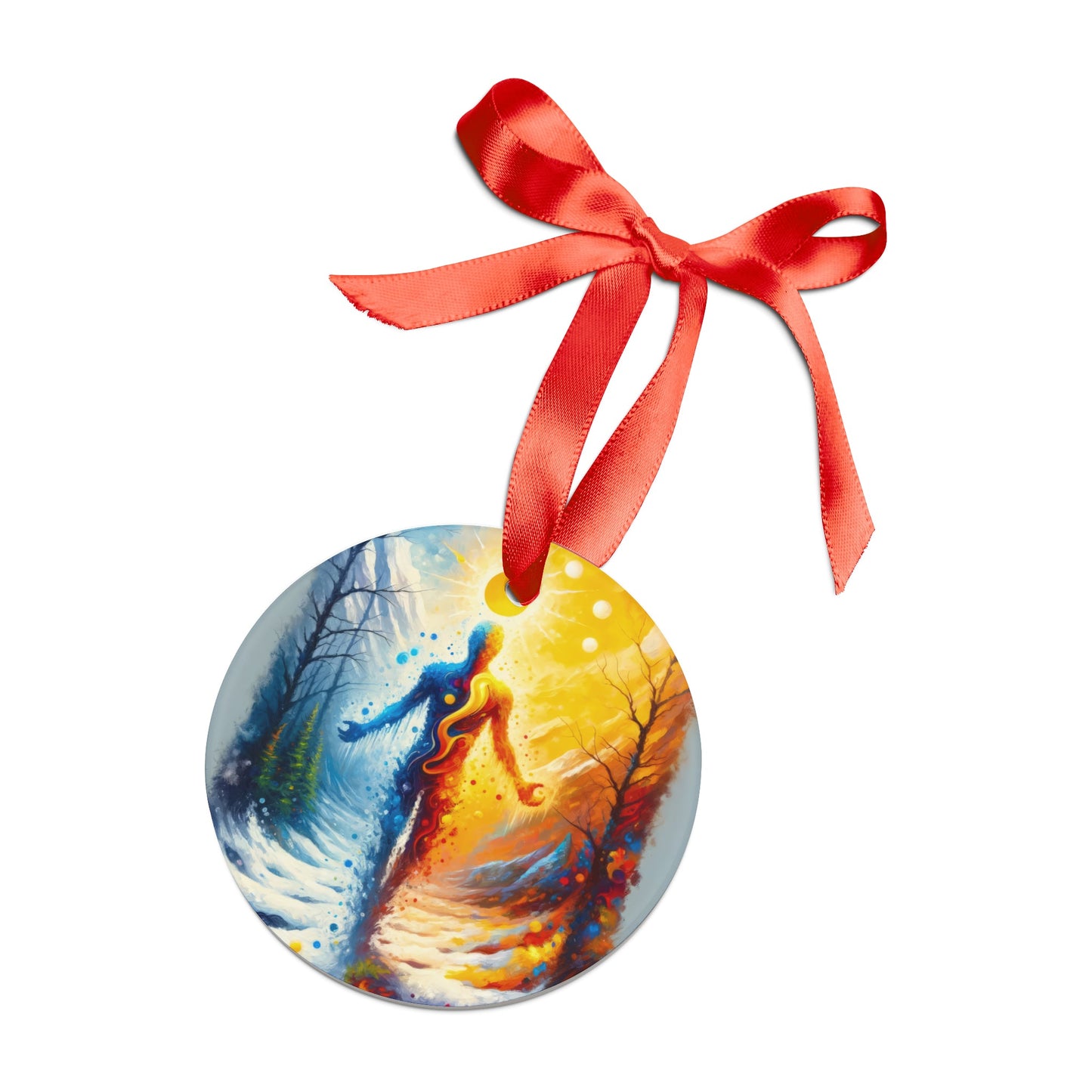 Invincible Summer Discovery Acrylic Ornament with Ribbon - ATUH.ART