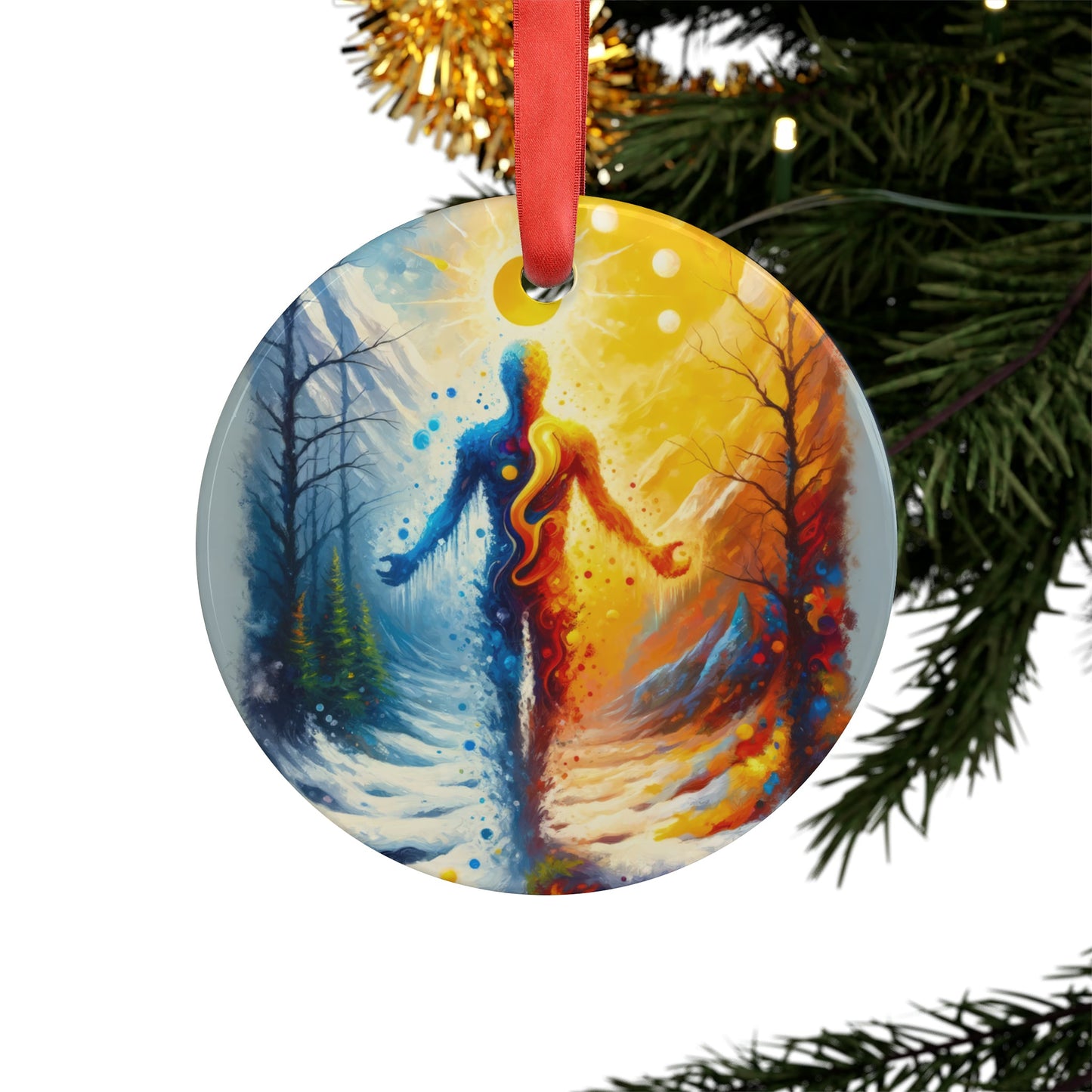 Invincible Summer Discovery Acrylic Ornament with Ribbon - ATUH.ART