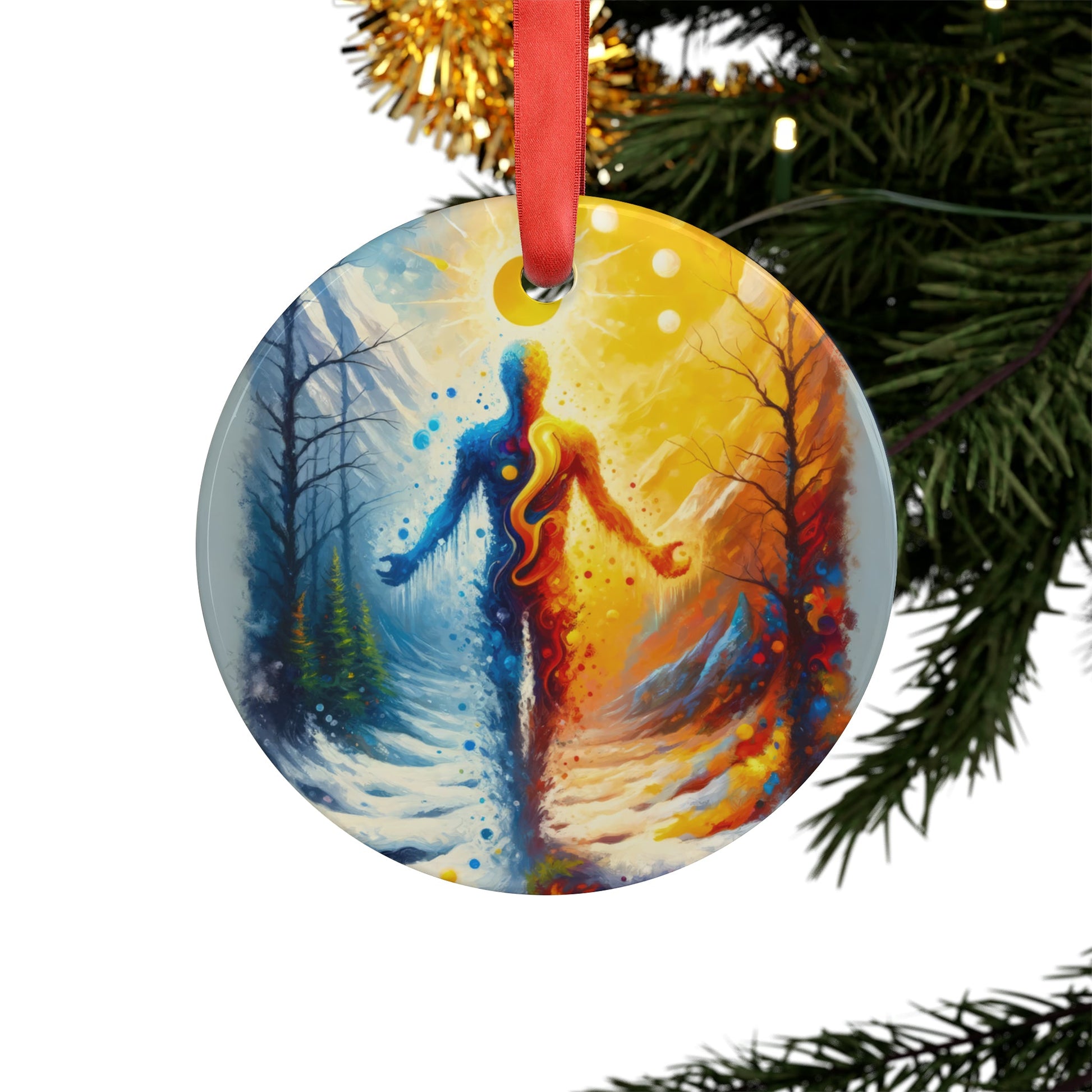 Invincible Summer Discovery Acrylic Ornament with Ribbon - ATUH.ART