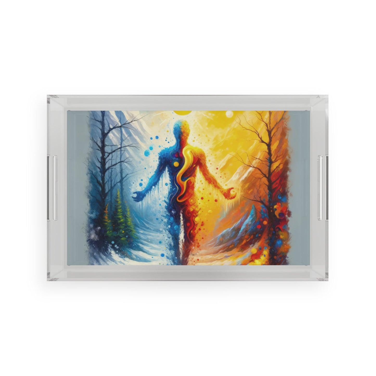 Invincible Summer Discovery Acrylic Serving Tray - ATUH.ART