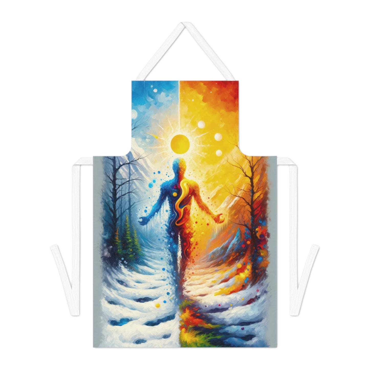 Invincible Summer Discovery Adult Apron (AOP) - ATUH.ART