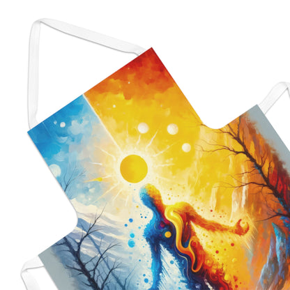 Invincible Summer Discovery Adult Apron (AOP) - ATUH.ART