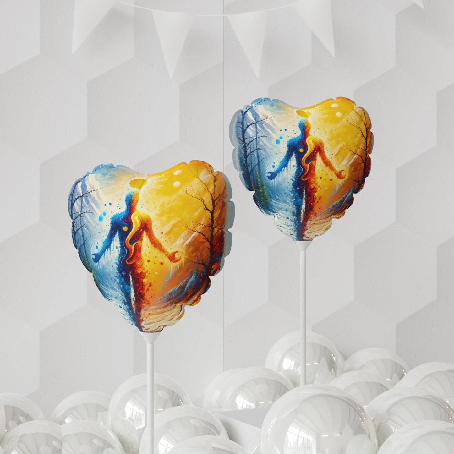 Invincible Summer Discovery Balloon (Round and Heart-shaped), 11" - ATUH.ART