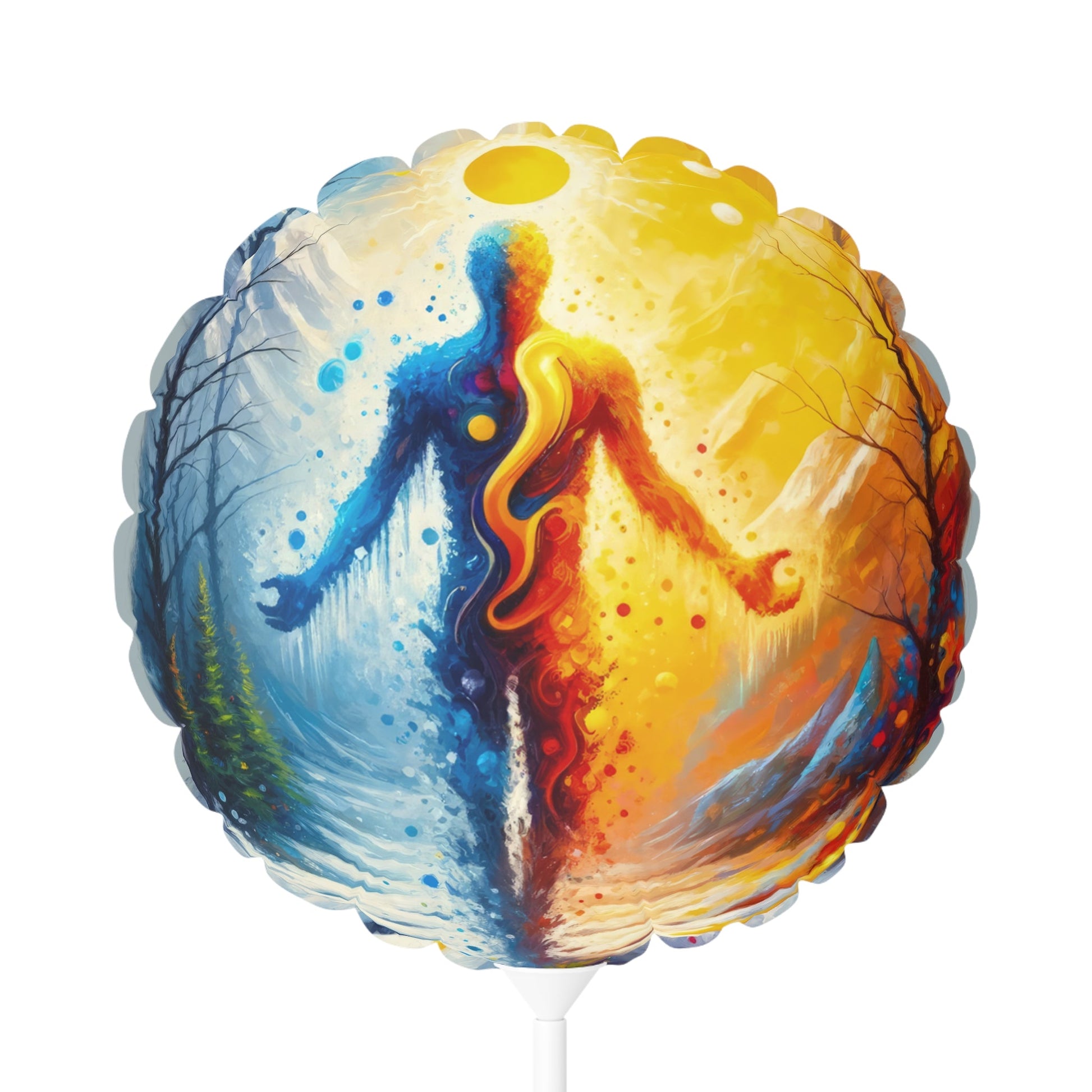 Invincible Summer Discovery Balloon (Round and Heart-shaped), 11" - ATUH.ART