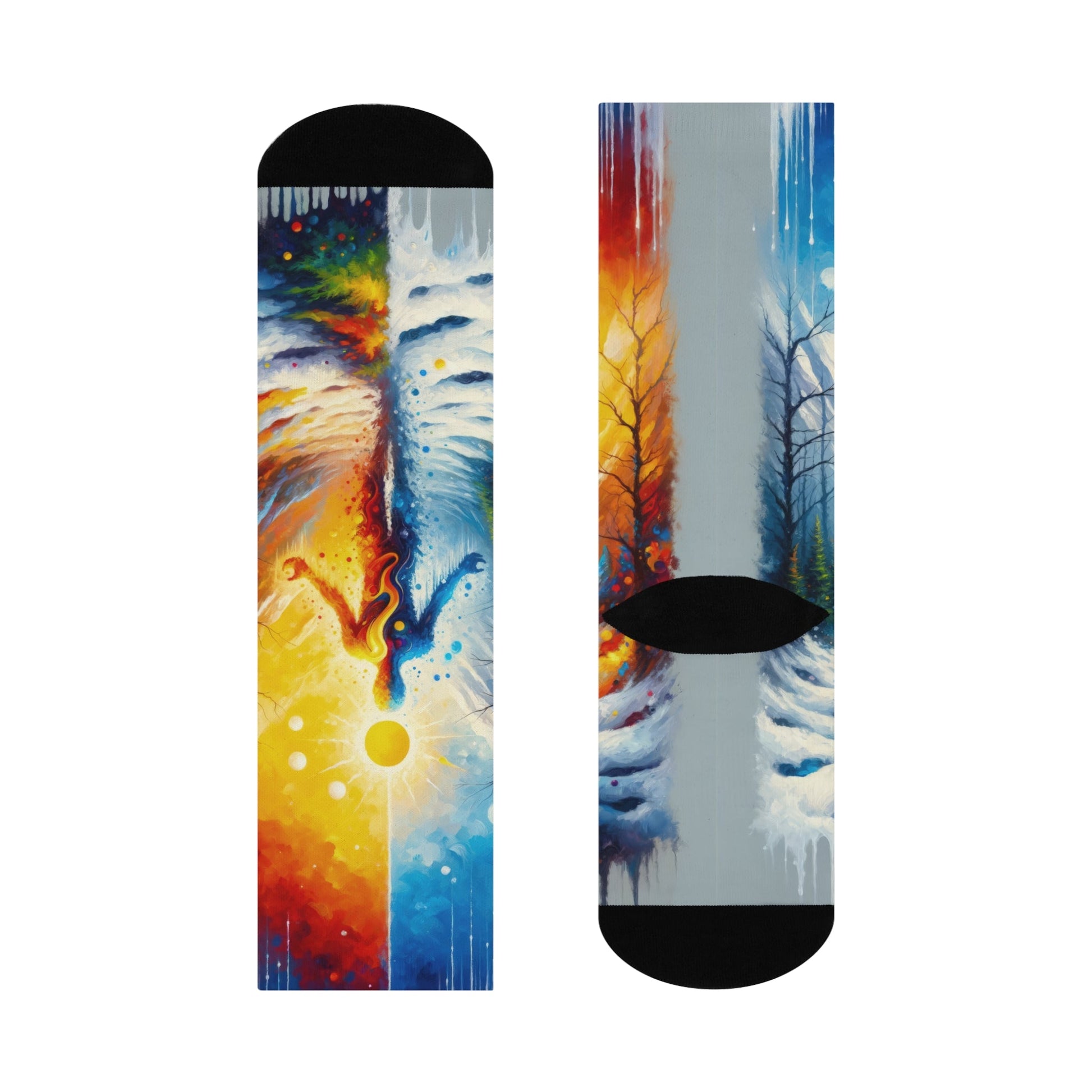 Invincible Summer Discovery Cushioned Crew Socks - ATUH.ART