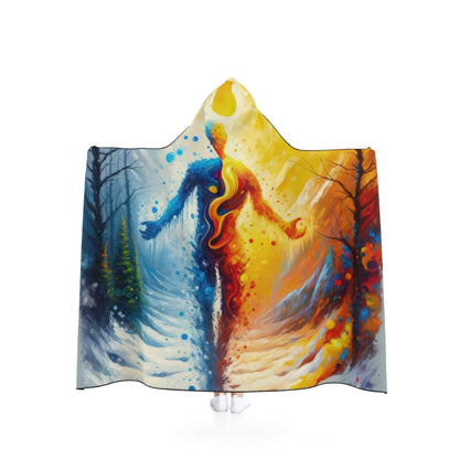 Invincible Summer Discovery Hooded Blanket - ATUH.ART