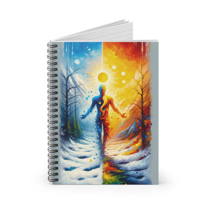 Invincible Summer Discovery Spiral Notebook - Ruled Line - ATUH.ART