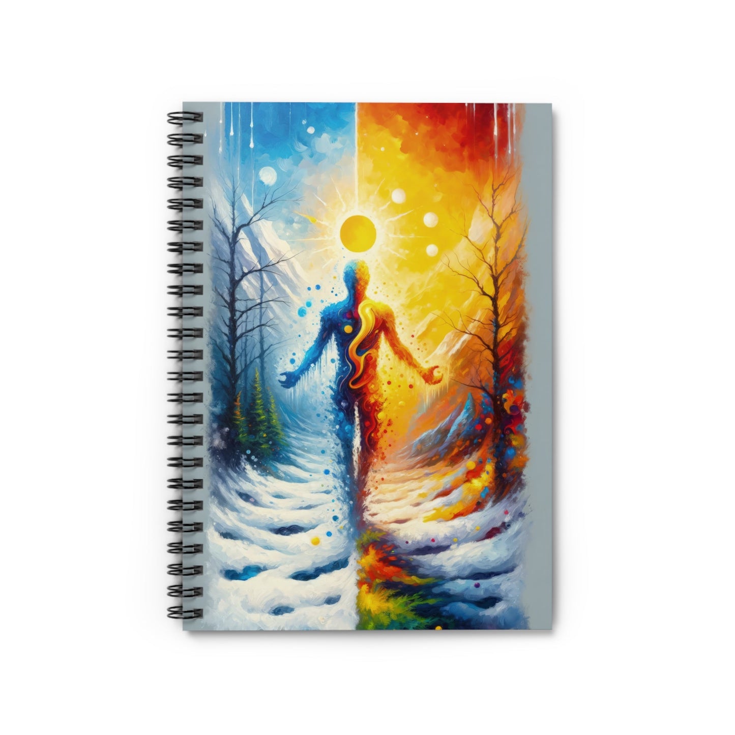 Invincible Summer Discovery Spiral Notebook - Ruled Line - ATUH.ART