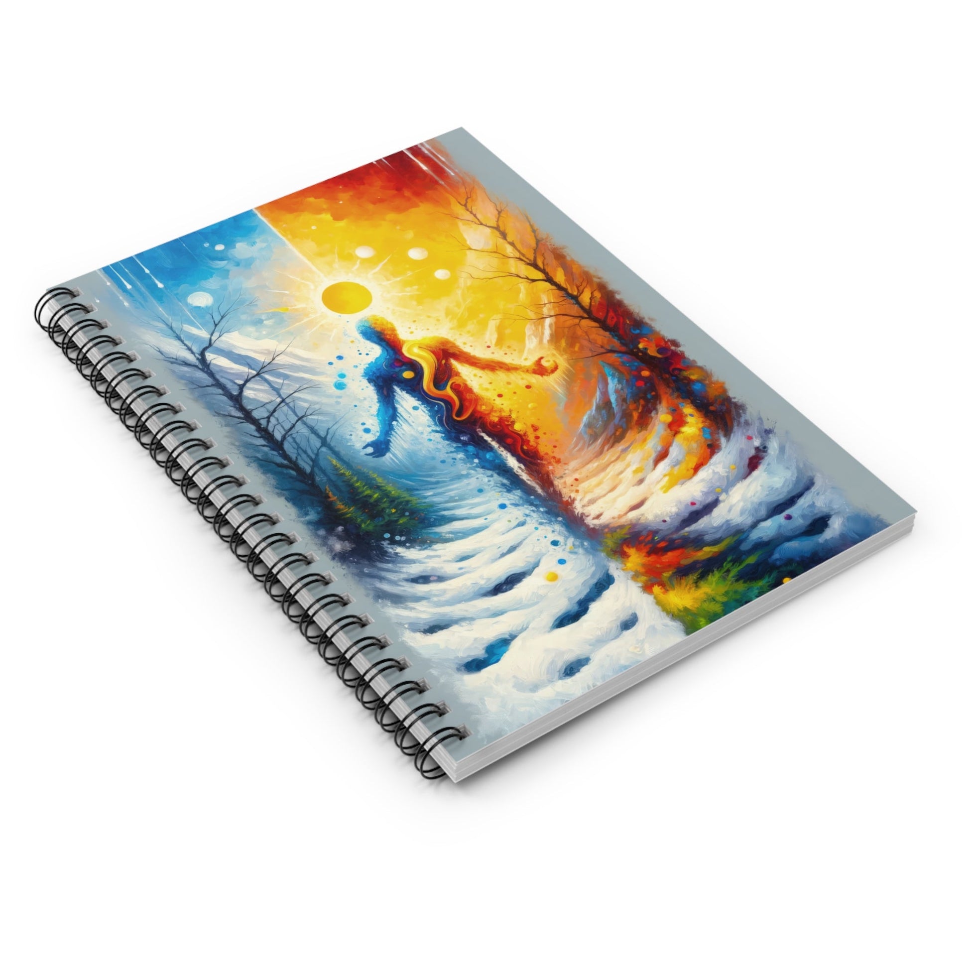 Invincible Summer Discovery Spiral Notebook - Ruled Line - ATUH.ART