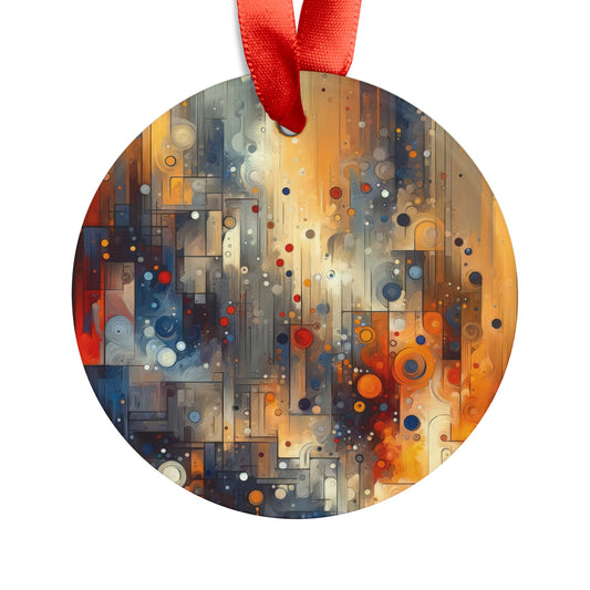 Invisible Strength Continuity Acrylic Ornament with Ribbon - ATUH.ART