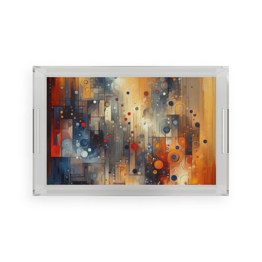 Invisible Strength Continuity Acrylic Serving Tray - ATUH.ART