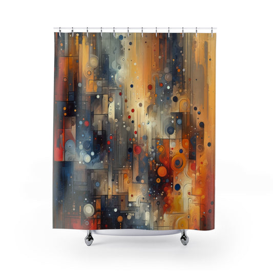 Invisible Strength Continuity Shower Curtains - ATUH.ART