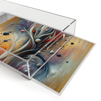 Invisible Threads Influence Acrylic Serving Tray - ATUH.ART