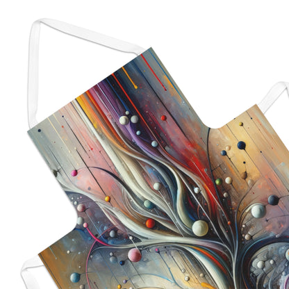 Invisible Threads Influence Adult Apron (AOP) - ATUH.ART