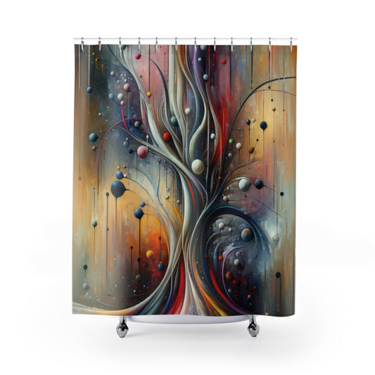 Invisible Threads Influence Shower Curtains - ATUH.ART
