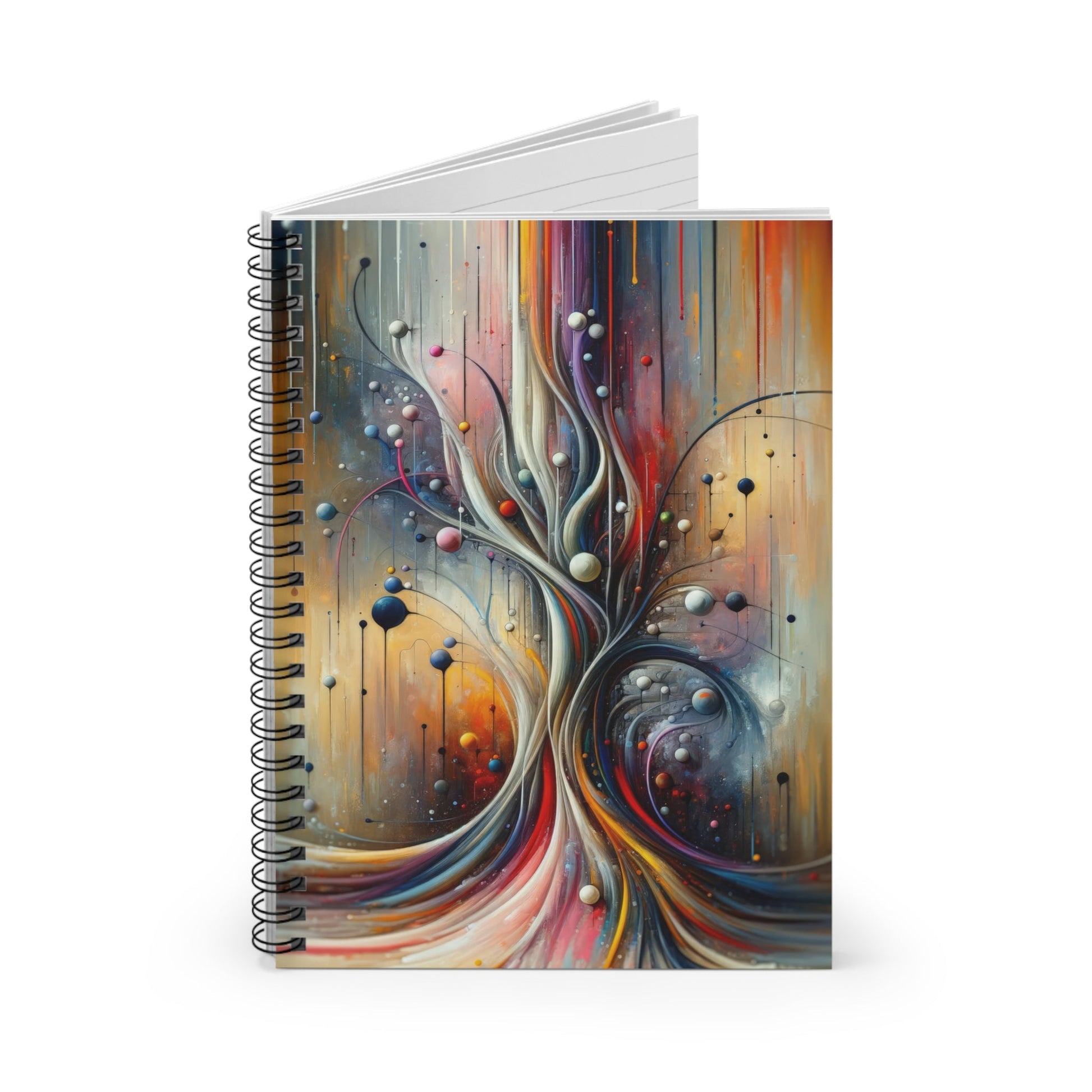 Invisible Threads Influence Spiral Notebook - Ruled Line - ATUH.ART