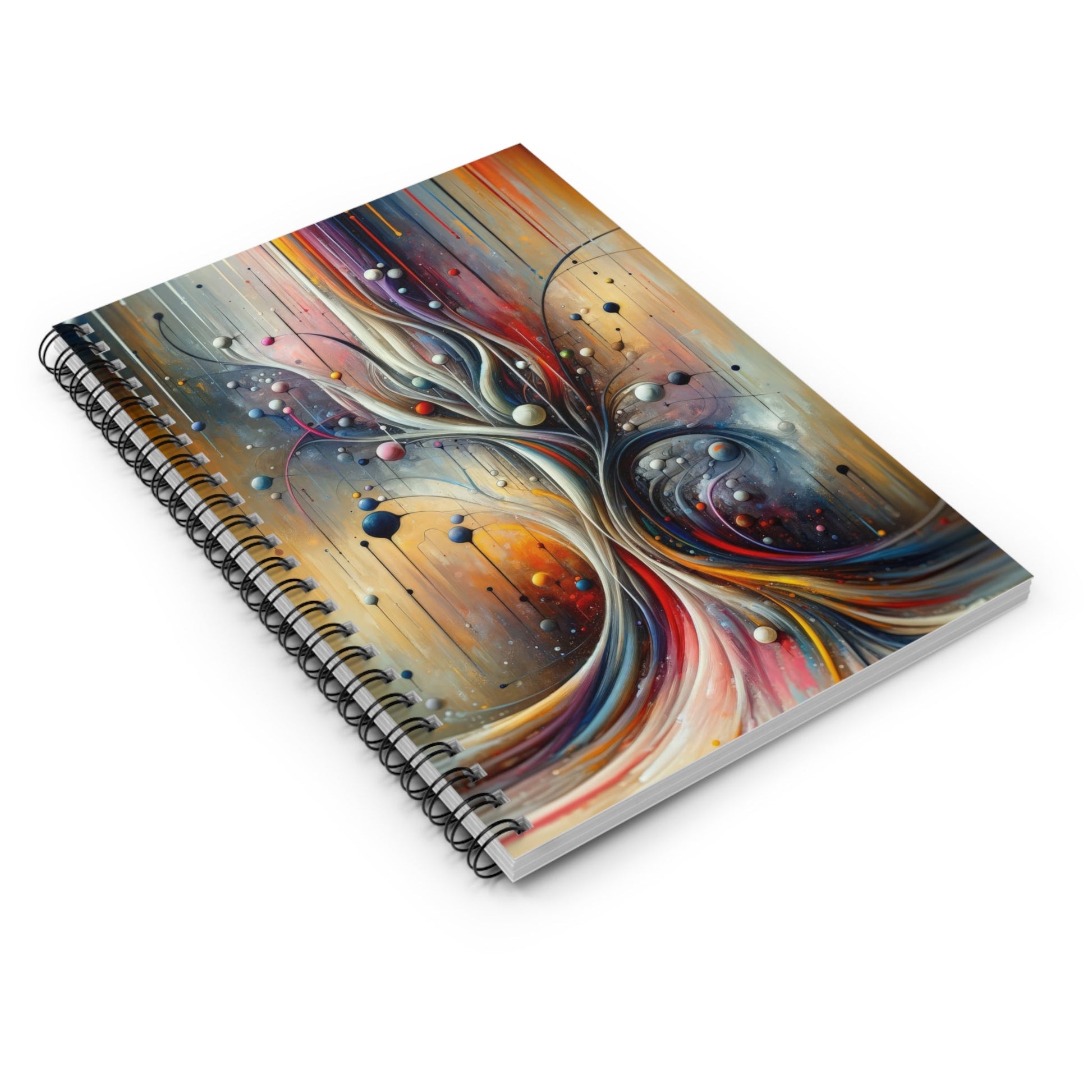 Invisible Threads Influence Spiral Notebook - Ruled Line - ATUH.ART