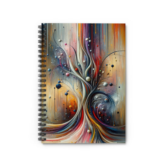Invisible Threads Influence Spiral Notebook - Ruled Line - ATUH.ART