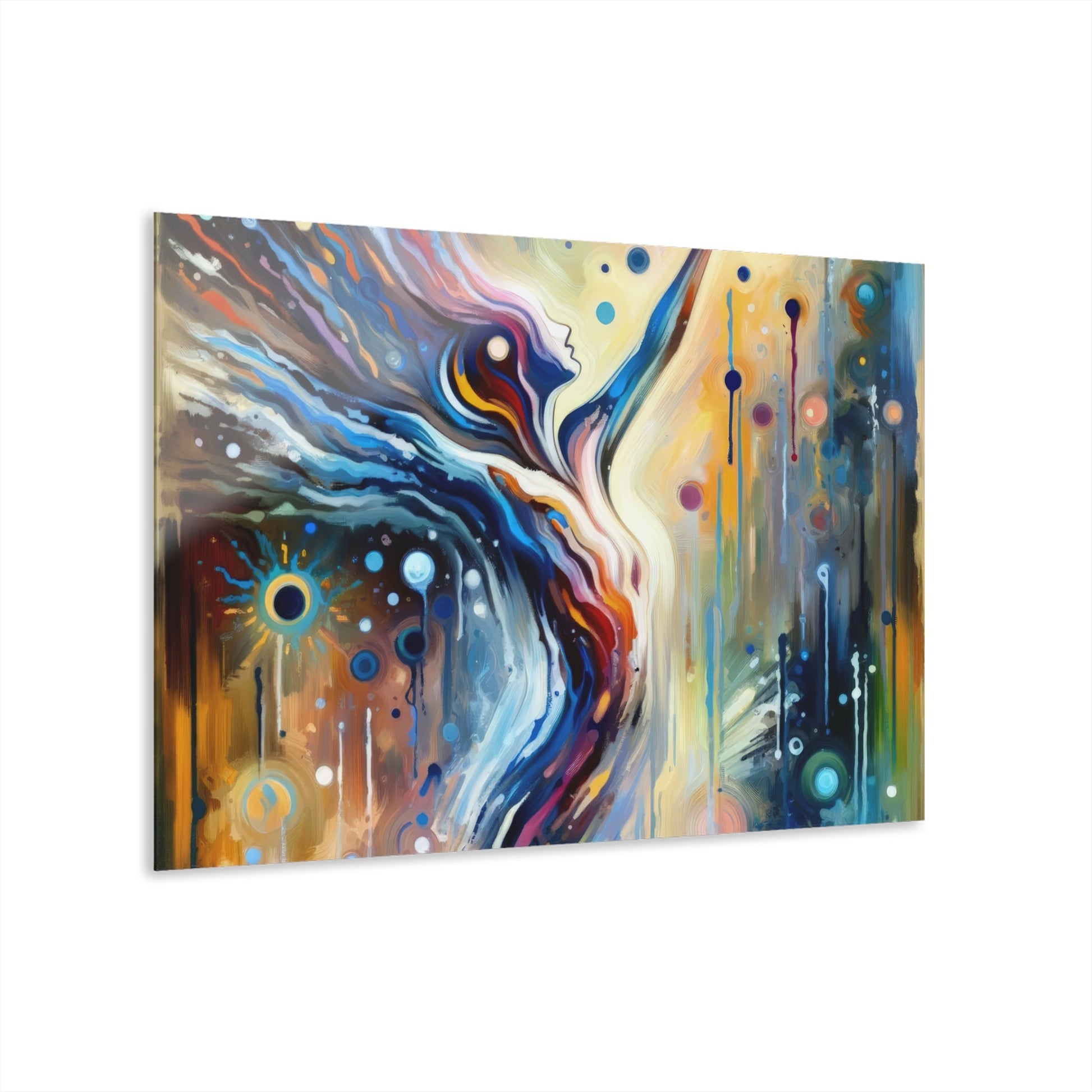 Journey Embrace Tachism Acrylic Prints (French Cleat Hanging) - ATUH.ART