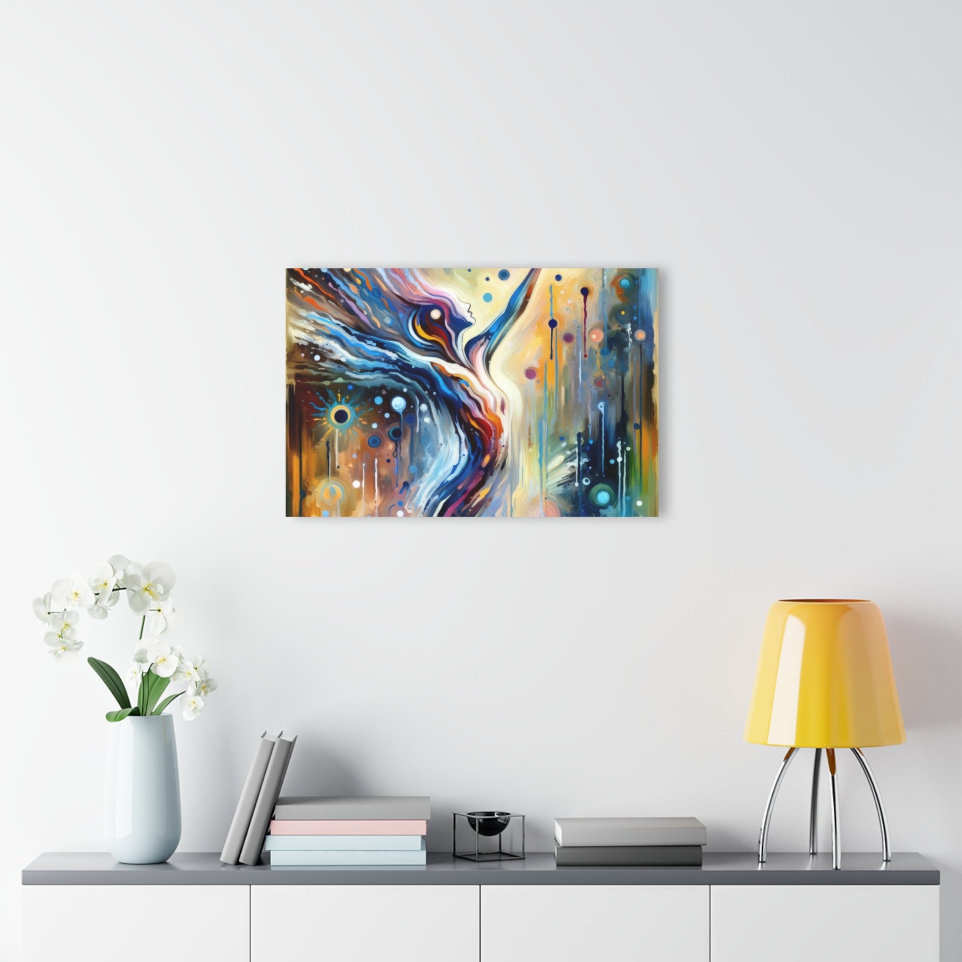 Journey Embrace Tachism Acrylic Prints (French Cleat Hanging) - ATUH.ART