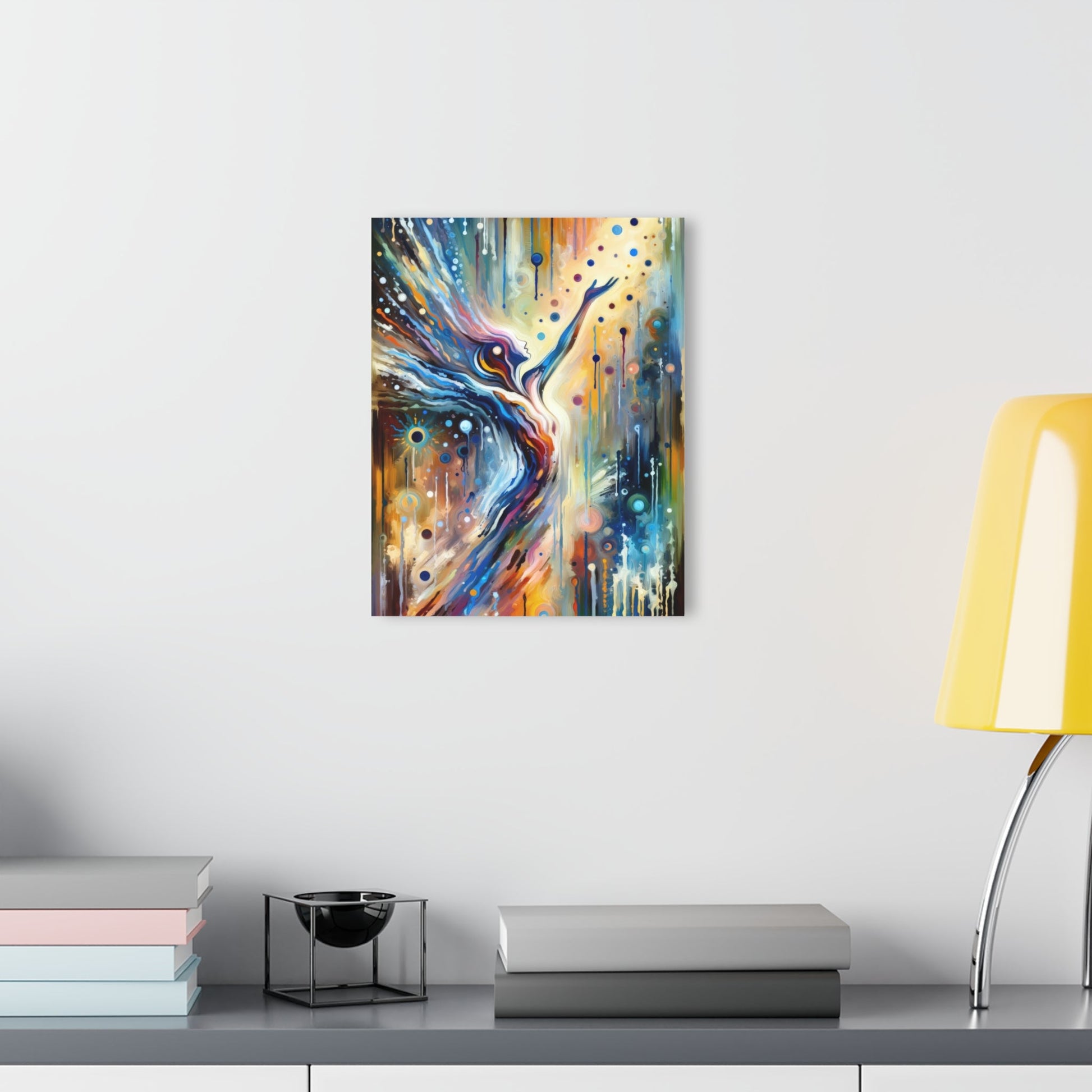Journey Embrace Tachism Acrylic Prints (French Cleat Hanging) - ATUH.ART