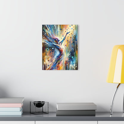 Journey Embrace Tachism Acrylic Prints (French Cleat Hanging) - ATUH.ART