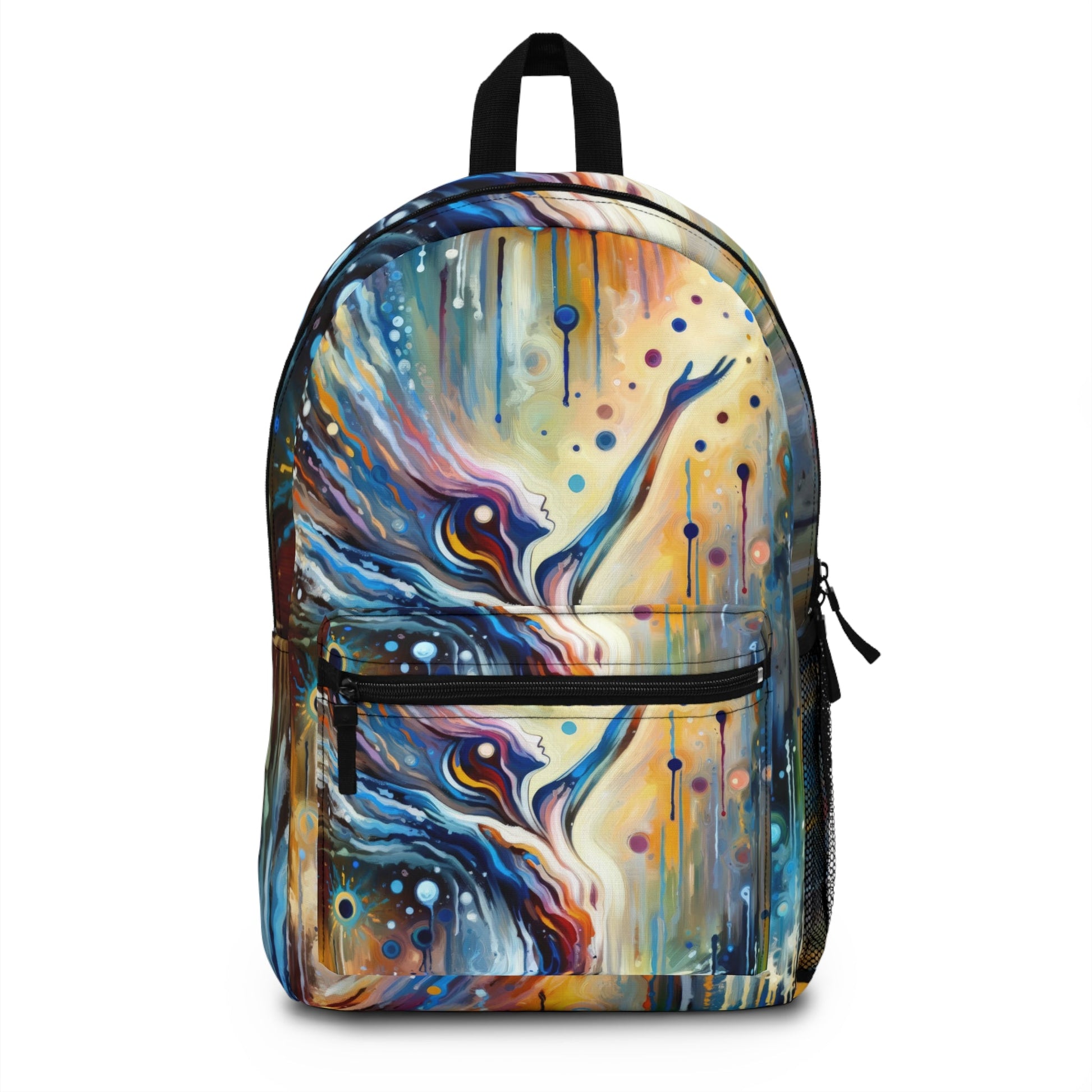 Journey Embrace Tachism Backpack - ATUH.ART