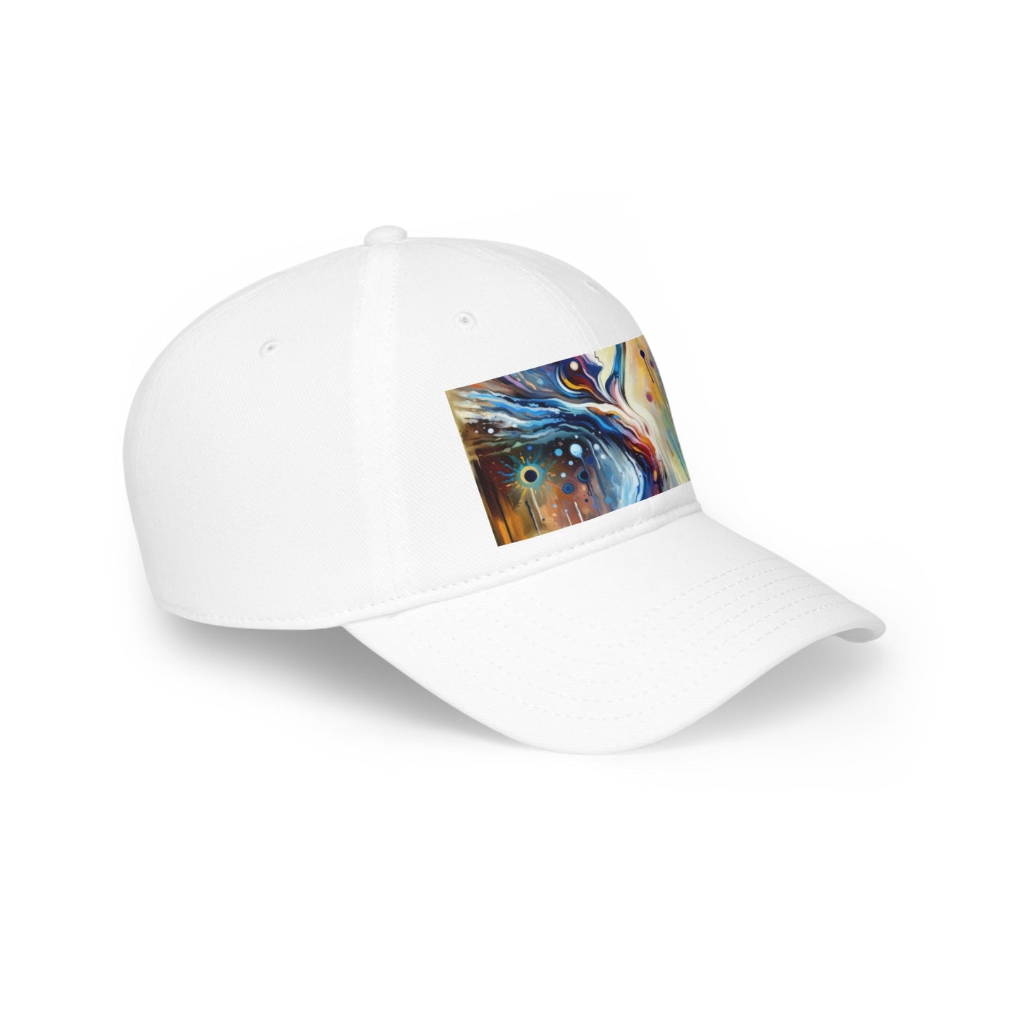 Journey Embrace Tachism Low Profile Baseball Cap - ATUH.ART