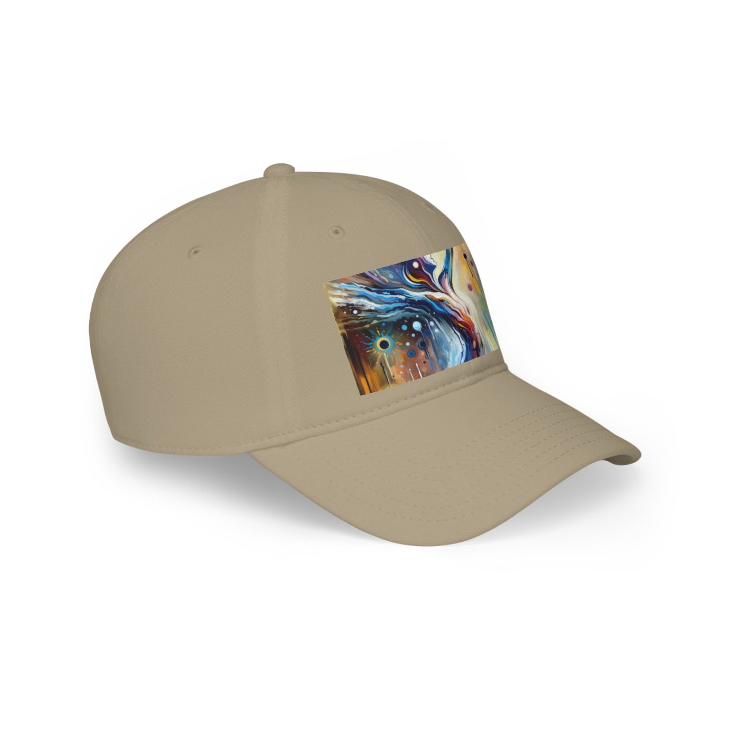 Journey Embrace Tachism Low Profile Baseball Cap - ATUH.ART