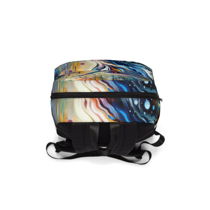 Journey Embrace Tachism Unisex Classic Backpack - ATUH.ART